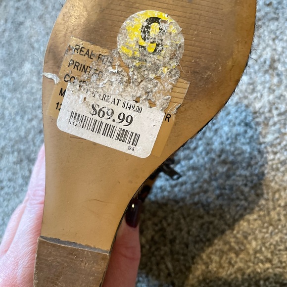 Linen Madden Girl neutral wedges - Picture 2 of 4